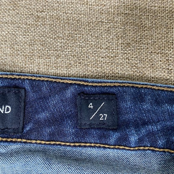 Lucky Brand Lolita Skinny Denim Jeans Women's 4/27 Distressed Blue Casual Pants - Picture 6 of 16